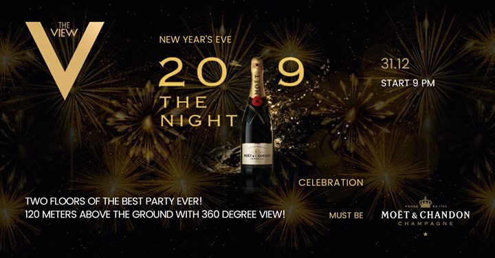 31.12.2018 / New Year's Eve Celebration / Must Be Moet & Chandon