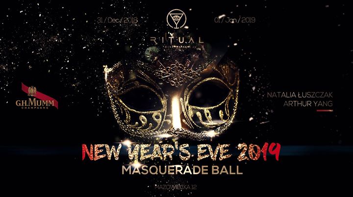 New Year's Eve 2019 Masquerade Ball - Sylwester w Ritual