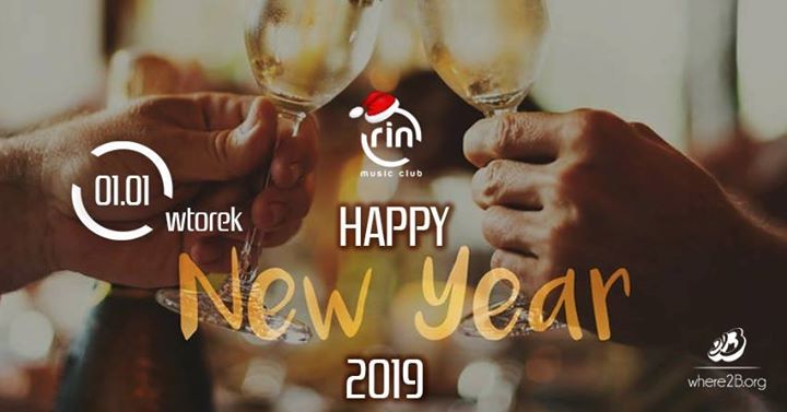 Happy New Year 2019 // 01.01.2019 // RIN music club