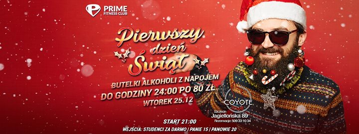 1 Dzień Świąt w Coyote Club!