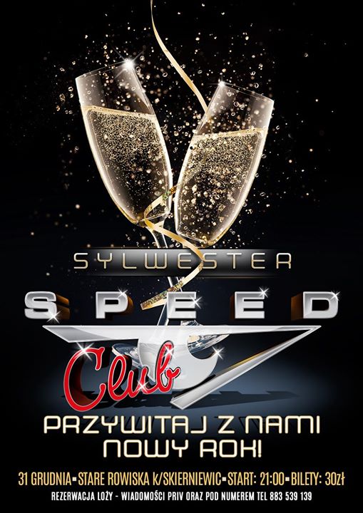 Sylwester 2018/2019 ! The best New Year’s Party ! #SpeedClub