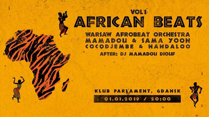 African Beats vol. 1 - Klub Parlament - Gdańsk