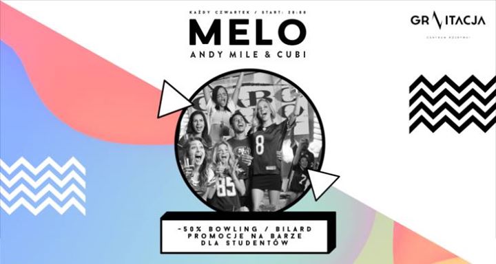 Melo -50% Bowling/Bilard/Beer-Pong _ Andy Mile x Cubi / Student