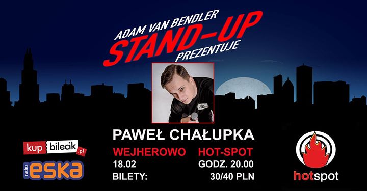 Adam Van Bendler Stand-up Prezentuje: Paweł Chałupka Wejherowo