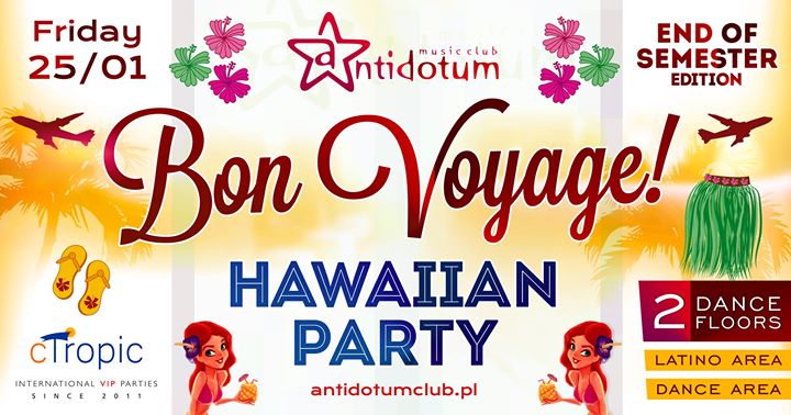 Bon Voyage! Hawaiian Party