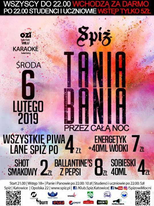 Tania Bania - środa 6 lutego 2019