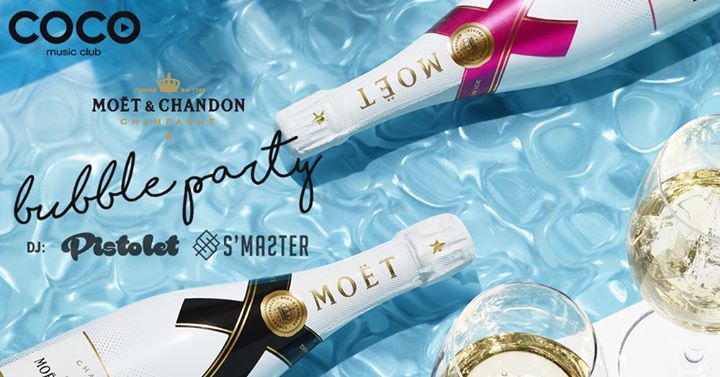 Bubble party by MOET