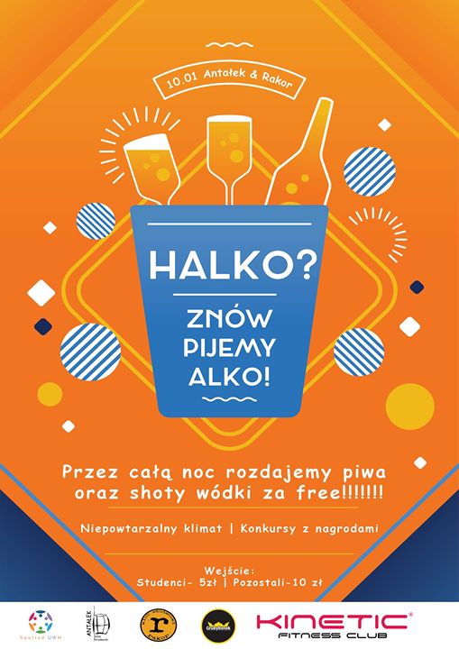 Halko? Znów pijemy alko!