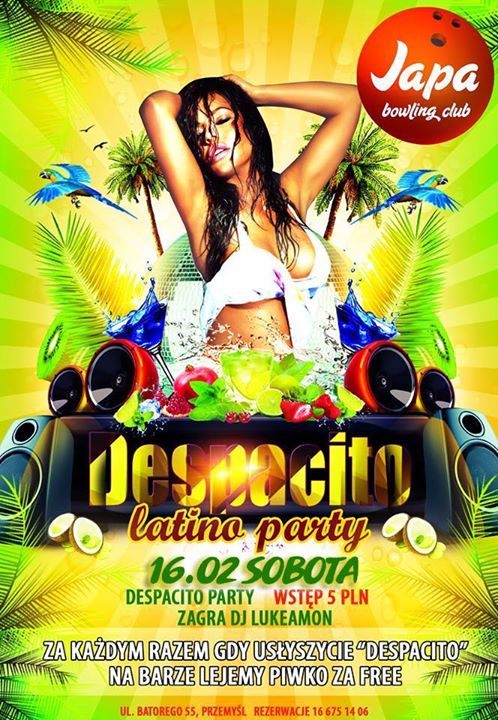 ★ Despacito Party - Lejemy darmowe piwo ★ Bowling Club Japa