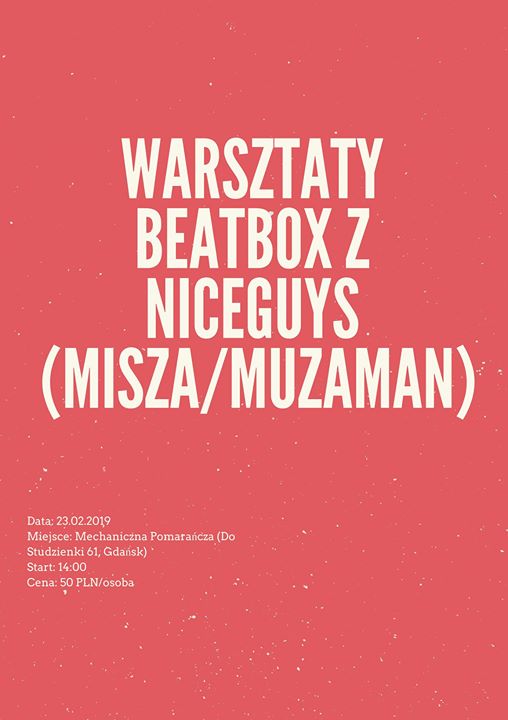 Warsztaty beatbox z NiceGuys