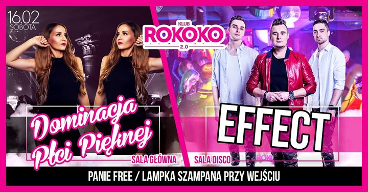 Koncert Zespołu Effect- Dolna Sala / Górna- DominacjaPłciPięknej