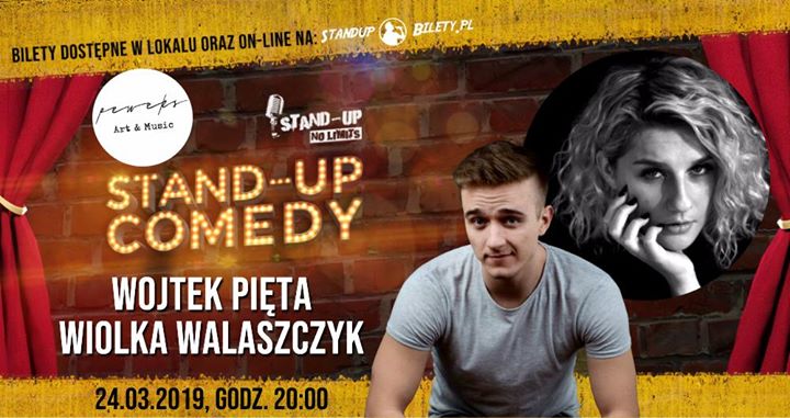 Stand-up No Limits: Wojtek Pięta, Wiolka Walaszczyk | Puławy