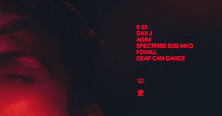 Smolna: Dax J / Agim / Spectribe & MKO / Foxall / Deaf Can Dance