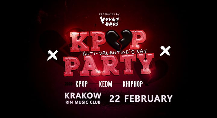 K-Pop & K-Hiphop Party x Young Bros in Krakow 22/02/2019