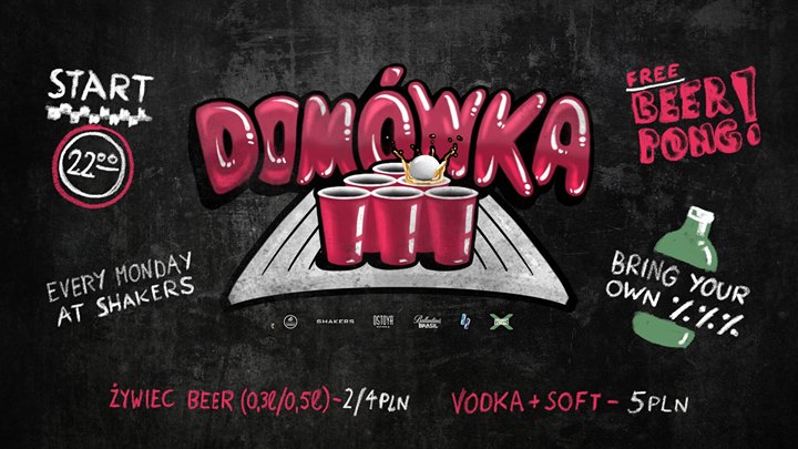 Wnieś Swój Własny Alkohol | Beer Pong x where2B List