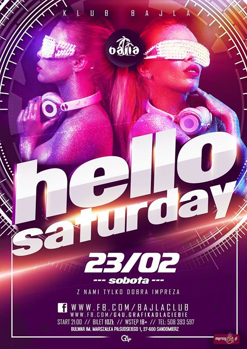 Hello saturday 23.02
