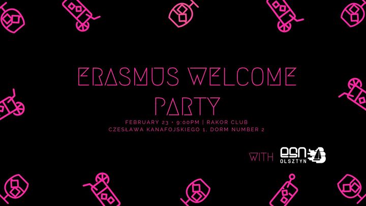 Erasmus Welcome Party with ESN Olsztyn