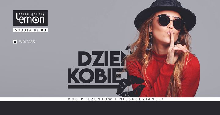 Sobota 09.03 Dzień Kobiet - Moc Prezentów dla Pań!