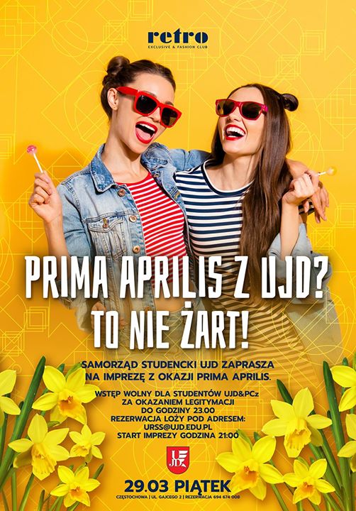 ★ Prima aprilis z UJD? To nie żart! ★