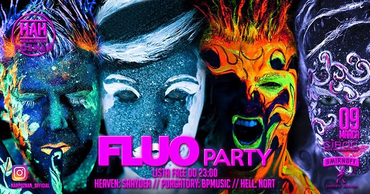 Fluo Party // Lista Fb Free Do 23:00