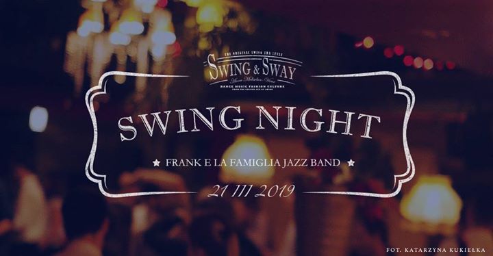 Swing Night -wieczór swingowy z lekcją pokazową i muzyką na żywo
