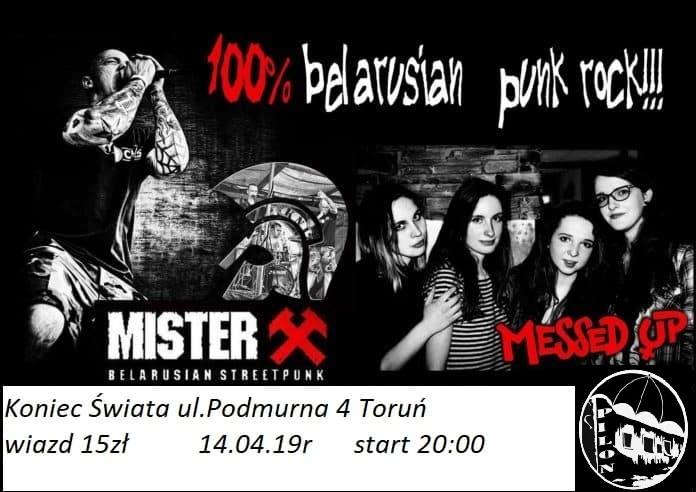 Mister X, Messed Up // Belarusian punk rock