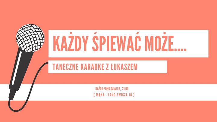 Whisky z colą za 7 zł x Taneczne Karaoke z Łukaszem