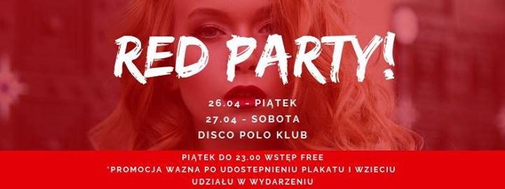 Red party  disco polo klub