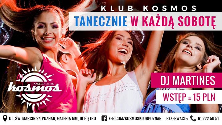 Tanecznie w każdą sobotę - Dj Martines