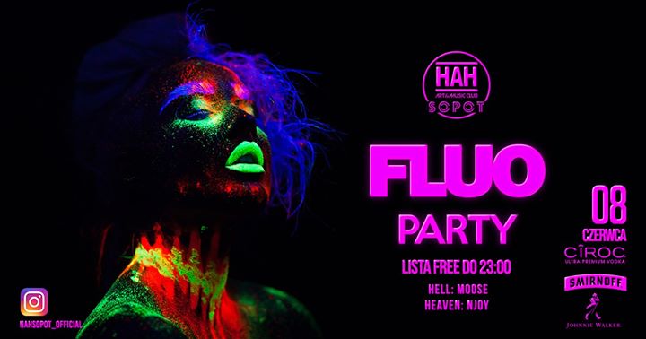 Fluo Party // Lista Free Do 23:00