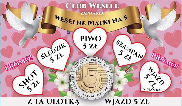 Weselne piątki na 5 czyli przybij piątkę z barmanem