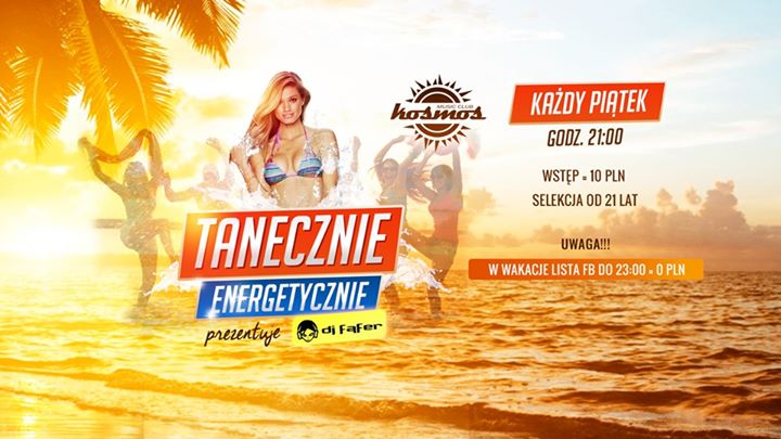 Tanecznie Energetycznie prezentuje Dj Fąfer Lista FB Free do 23