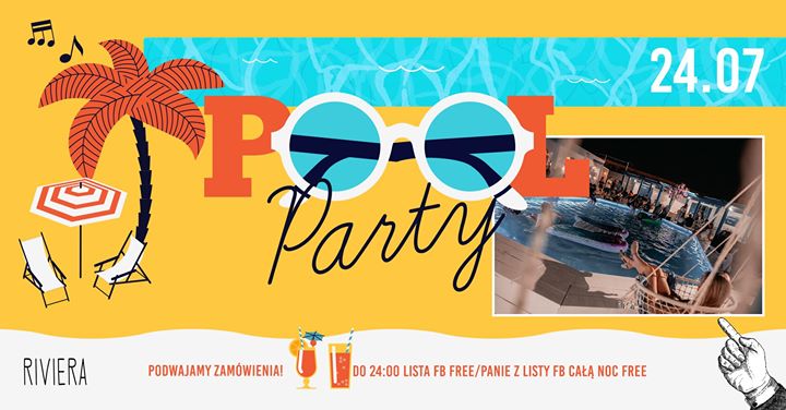 Środowe Pool Party // 24.07 // Lista FB free