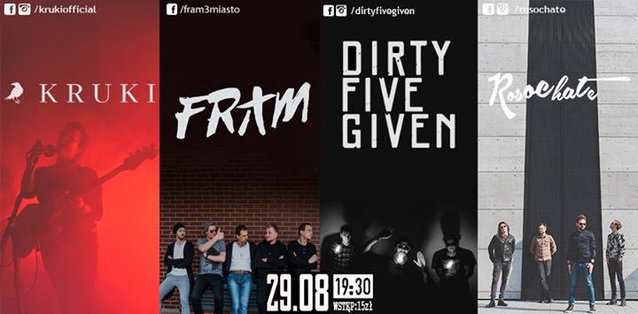 Dirty Five Given x FRAM x Kruki x Rosochate at Bunkier