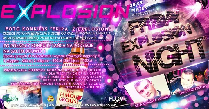 Friday Explosion NIGHT !