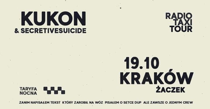 Kukon w Krakowie | koncert premierowy RADIO TAXI