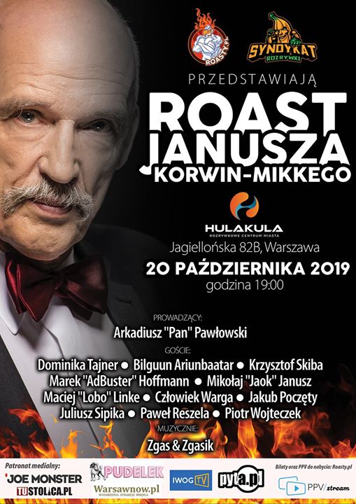 Roast Janusza Korwin-Mikkego - PPV PayPerView