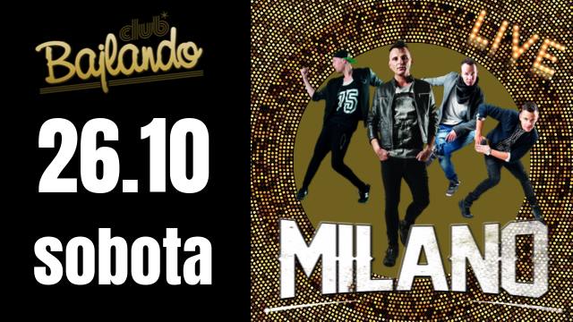 ★MILANO★26.10★Sobota★Klub Bajlando