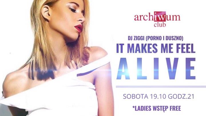 Feel Alive //sobota//