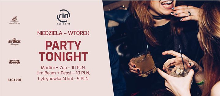 Party Tonight // 20.10.2019 // RIN music club