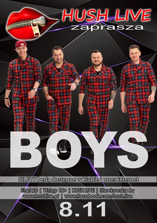Boys w Hush Live I 08.11.2019