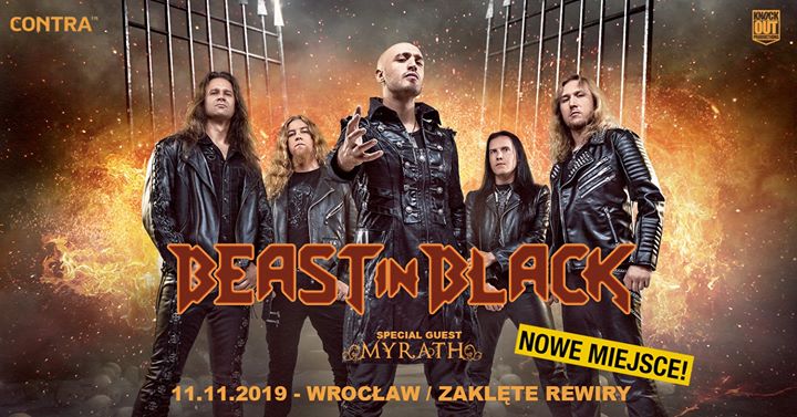 Beast In Black + Myrath / 11 XI / Wrocław
