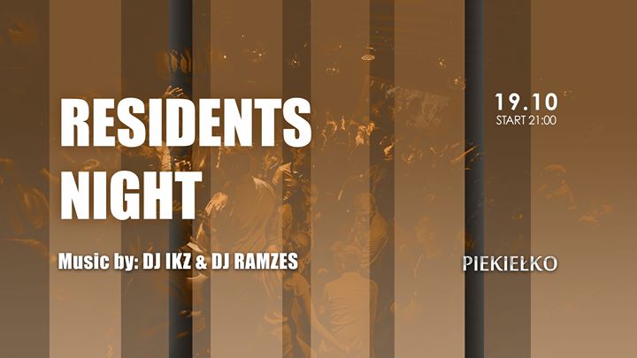 19.10 / Residents Night