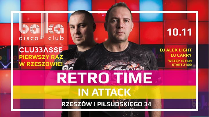 10.11 - Clubbase 1 raz w Rzeszowie x Retro Time In Attack