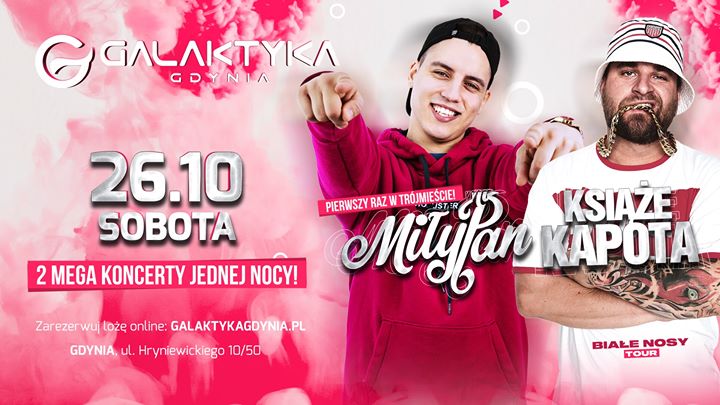★ Miły Pan & Książe Kapota ★ Sobota 26.10
