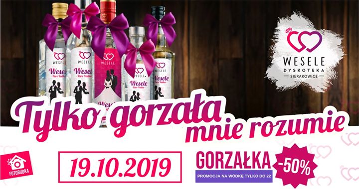 Tylko Gorzała Mnie Rozumie x Wódka -50% Święto Wódki!