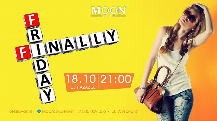 Finally Friday - Lista Fb Free l 18.10 l Moon Club