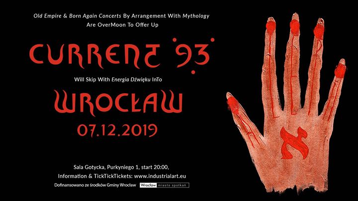 Current 93 at Energia Dźwięku SOLD OUT