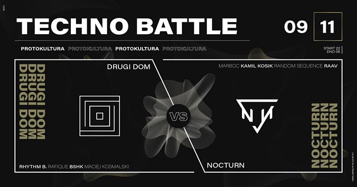 Techno Battle: Drugi Dom vs Nocturn | Protokultura [Lista FB]
