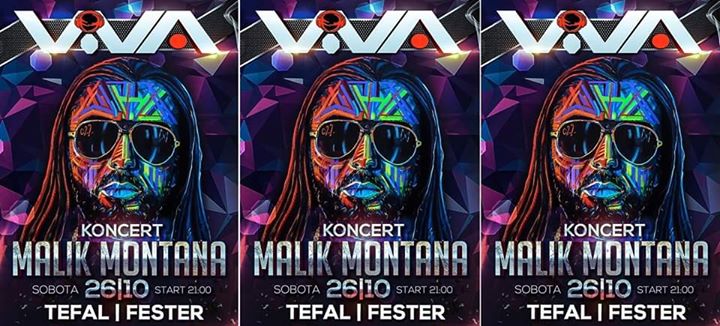 Malik Montana ★ Viva Rybno ★ 26.10.2019 – Live on Stage!
